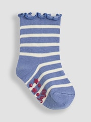 JoJo Maman Bébé Pink Fruit Socks 3 Pack - Image 2 of 4