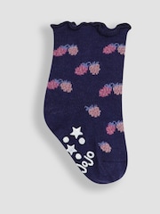 JoJo Maman Bébé Cotton Frill Socks 3 Pack - Bild 3 von 4