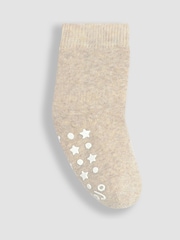 JoJo Maman Bébé Natural Pink 3-Pack Extra Thick Socks - Image 3 of 4