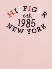 Tommy Hilfiger Pink Pink Monotype Oval Sweatshirt & Joggers Set 2 Piece - Image 3 of 3