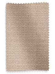 Natural Textured Eyelet Lined Curtains - Image 5 of 5
