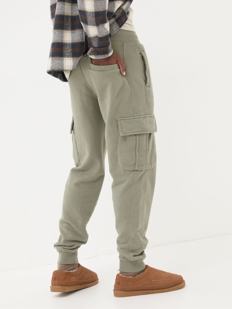 Brooke Khaki Green Cargo Joggers - Image 2 of 5