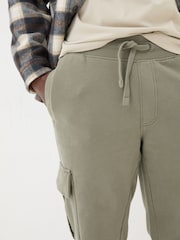Brooke Khaki Green Cargo Joggers - Image 4 of 5