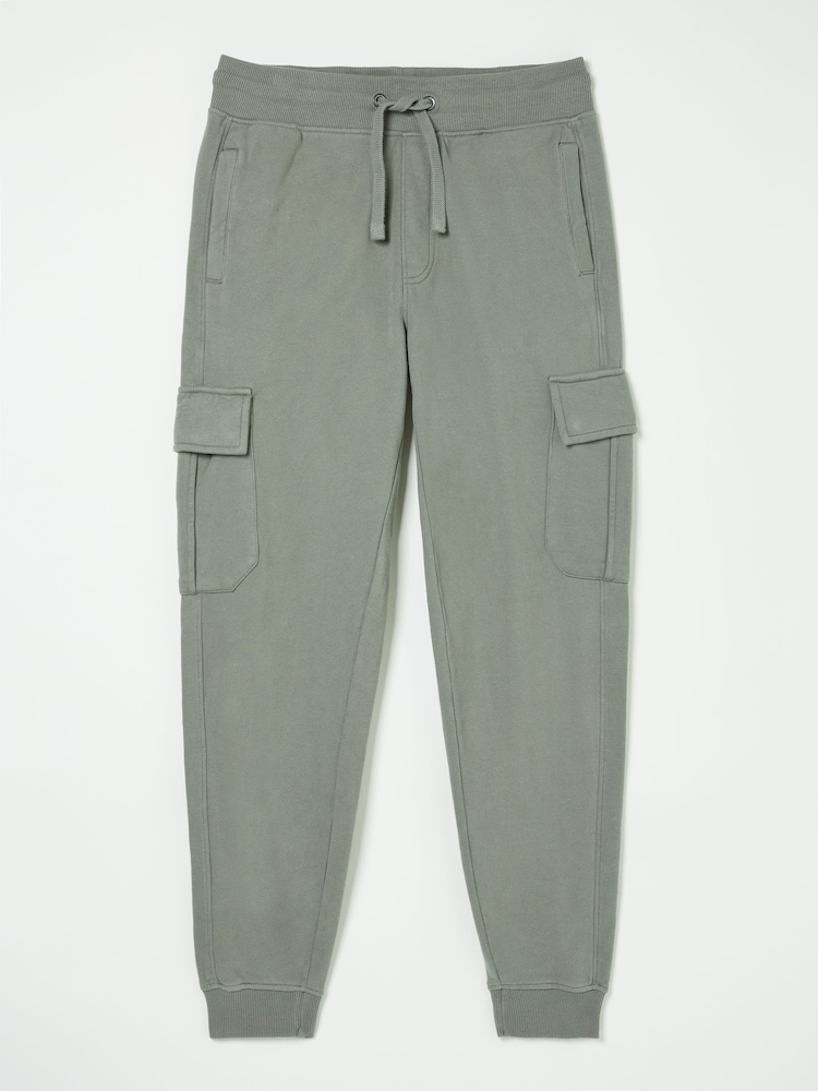 Brooke Khaki Green Cargo Joggers - Image 5 of 5