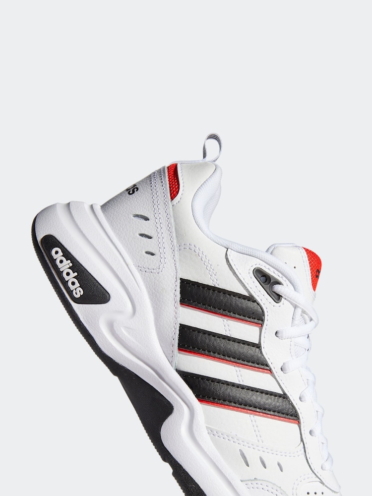 adidas White Strutter Trainers - Image 6 of 8
