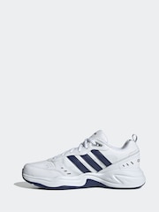 adidas White Strutter Trainers - Image 2 of 10
