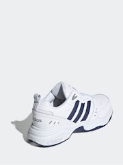 adidas White Strutter Trainers - Image 7 of 10
