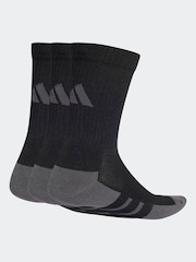 adidas Black Essentials Crew Socks 3 Pack - Image 2 of 4