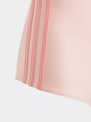 adidas Orange Originals Adicolor 3 Stripe Swimsuit - Image 4 of 5