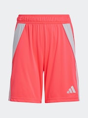 adidas Orange Coral Tiro 24 Shorts - Image 5 of 5