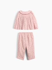 Gap Pink Floral Top & Legging Set (0-24mths) - Image 2 of 2