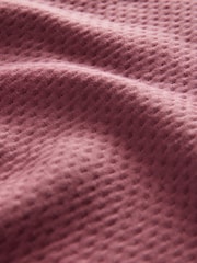 Pink Textured Half Zip Jumper - Image 7 of 7