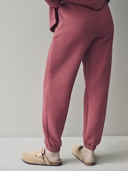 Pink Textured Cuffed Joggers - Image 4 of 8