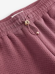 Pink Textured Cuffed Joggers - Image 8 of 8