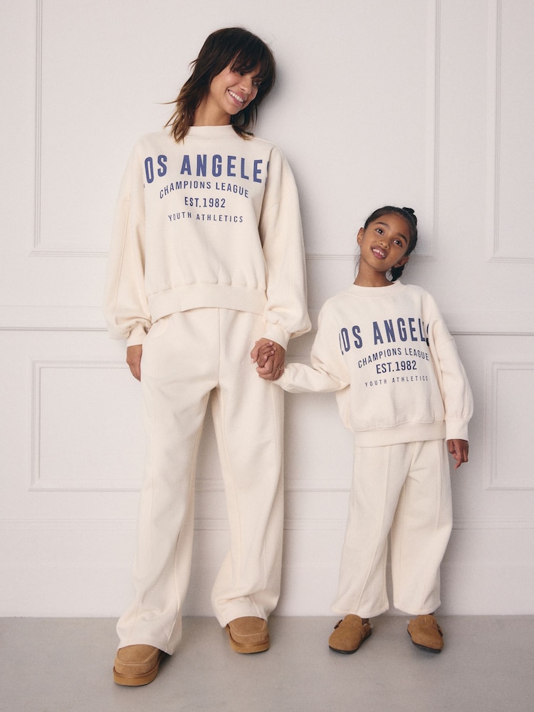écru - Sweat avec slogan - Image 2 of 7