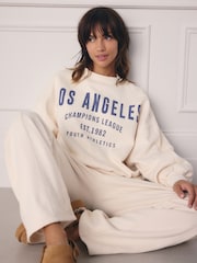 écru - Sweat avec slogan - Image 4 of 7
