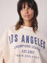 écru - Sweat avec slogan - Image 6 of 7