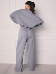 Azul - Sudadera con eslogan - Imagen 4 de 11