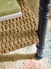 Nina Campbell Navy Alder Side Table - Image 2 of 3