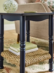 Nina Campbell Navy Alder Side Table - Image 3 of 3