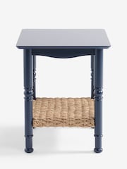 Nina Campbell Navy Alder Side Table - Image 4 of 6