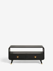 Rockett St George Black Ringo Up to 35 Inch TV Unit - Image 13 of 16