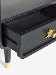 Rockett St George Black Ringo Up to 35 Inch TV Unit - Image 15 of 16