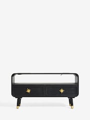 Rockett St George Black Ringo Up to 35 Inch TV Unit - Image 6 of 16