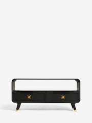 Rockett St George Black Ringo Up to 35 Inch TV Unit - Image 7 of 16