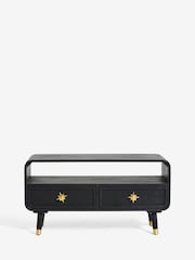 Rockett St George Black Ringo Up to 35 Inch TV Unit - Image 8 of 16