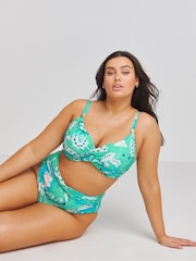 Simply Be - Magisculpt bikinitop met gedraaide voorkant en beugel - Image 1 of 4