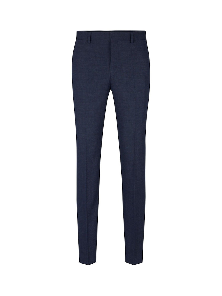 Simply Be Black Wide Leg Workwear Trousers - Image 5 of 5