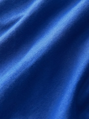 Cobalt Blue Jersey Midi Summer Dress - Image 9 of 9