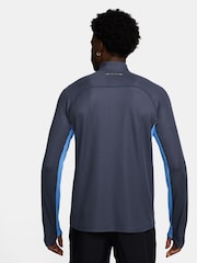 Nike Thunder Blue Trail Dri-FIT 1/2-Zip Midlayer Top - Image 2 of 3