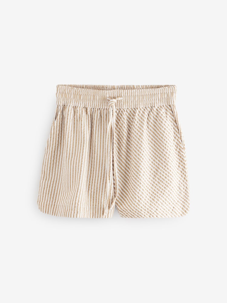Neutral 100% Cotton Pull On Shorts - Image 6 of 8
