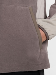 Nike Brown Trail Polarte 1/4-Zip Fleece Running Top - Image 7 of 9