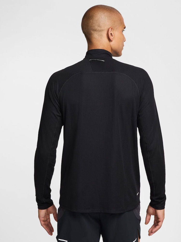 Nike Black Trail Dri-FIT 1/2-Zip Midlayer Top - Image 2 of 9