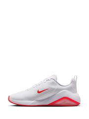 Nike White/Red Bella 7 Workout Trainers - Image 4 of 11