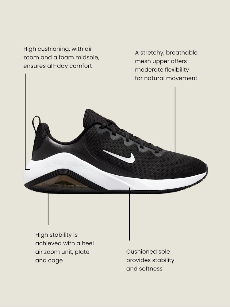 Nike Black Bella 7 Workout Trainers - Image 12 of 12