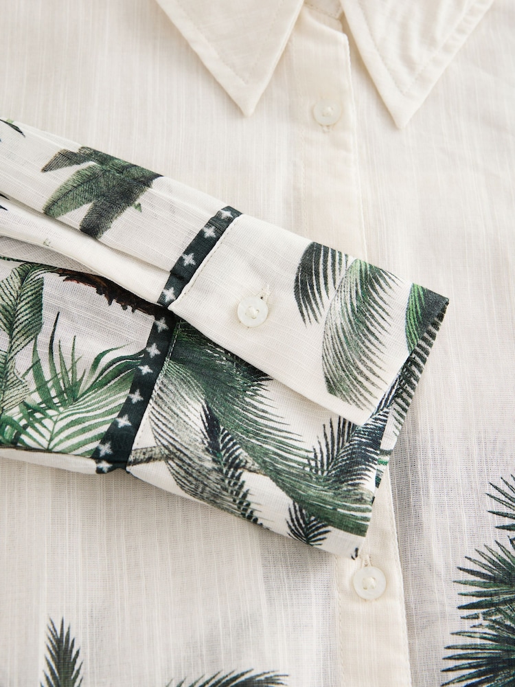 Palm Beach Shirt Cover-Up - Image 8 of 8 Palm Beach Shirt Cover-Up - Image 8 of 8