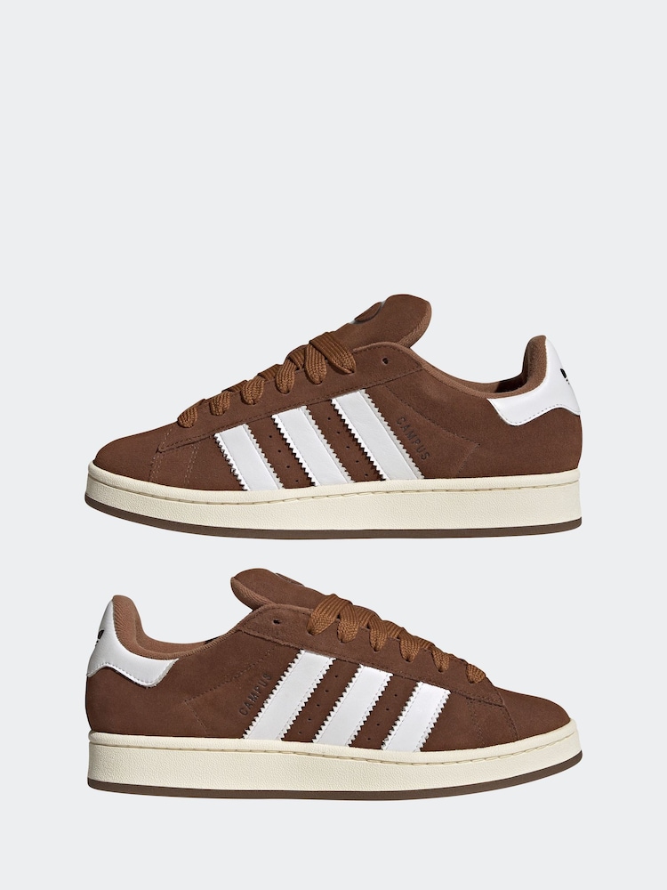 adidas Originals Brown Campus 00s Trainers - Image 6 of 10
