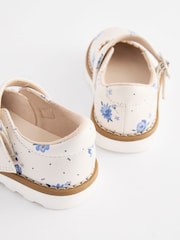 White Floral Mary Jane Shoes - Image 5 of 6