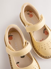 Yellow Touch Fastening Mary Jane Shoes - Image 5 of 6