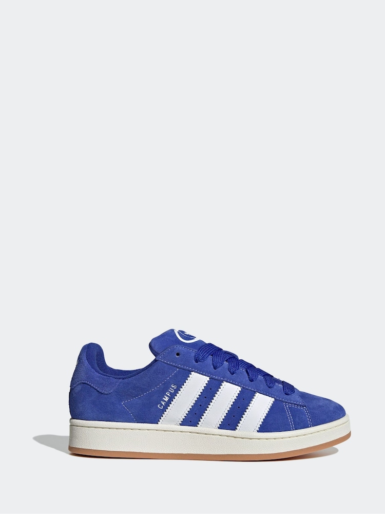 adidas Originals Blue Campus 00s Trainers - Image 2 of 9