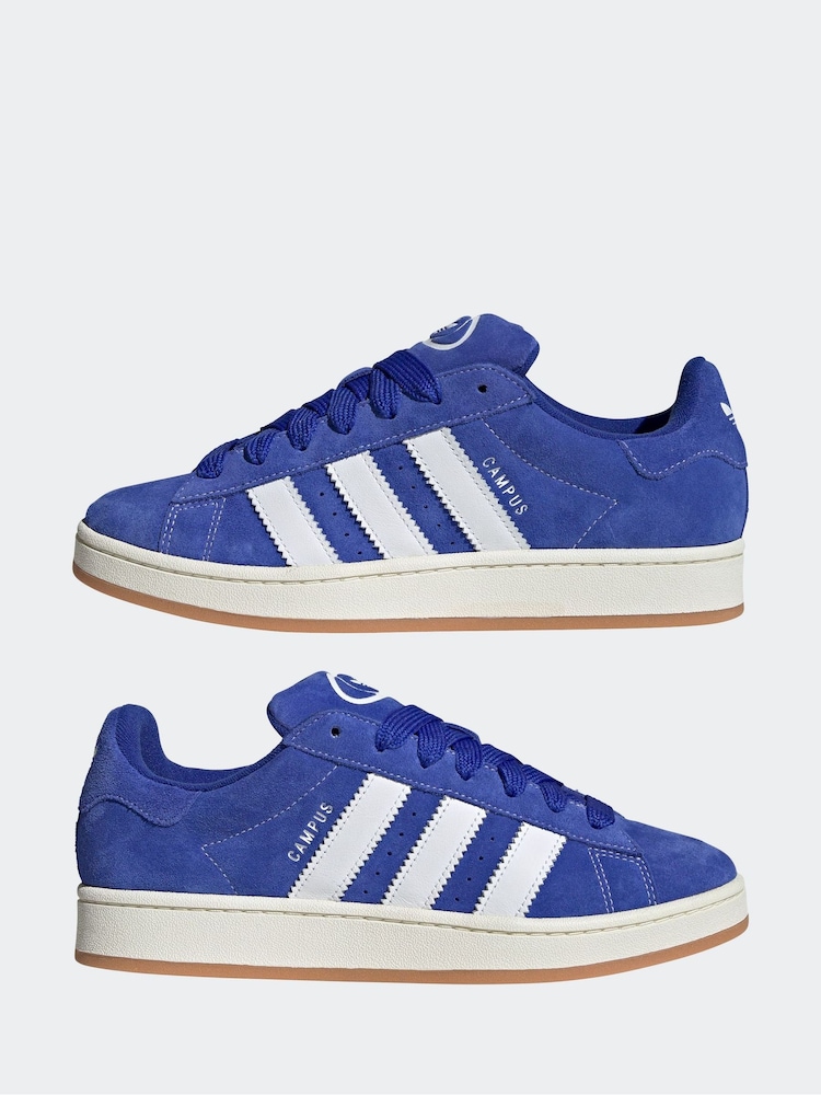 adidas Originals Blue Campus 00s Trainers - Image 4 of 9