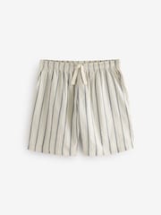 Navy Blue Stripe Woven Pyjamas Set - Image 10 of 13