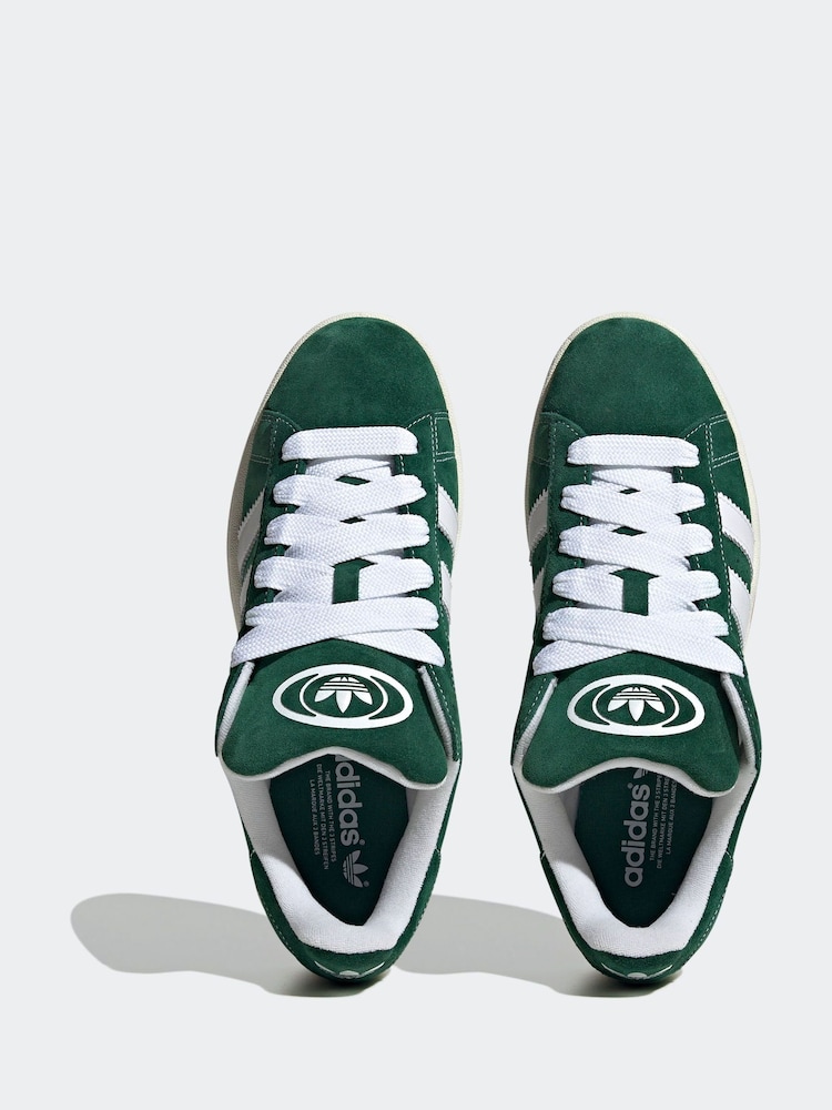 adidas Originals Green Campus 00s Trainers - Image 6 of 9