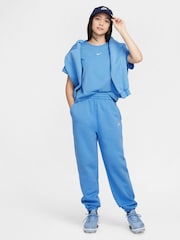 Nike Blue Sportswear Boxy 100% Cotton T-Shirt - Image 5 of 5