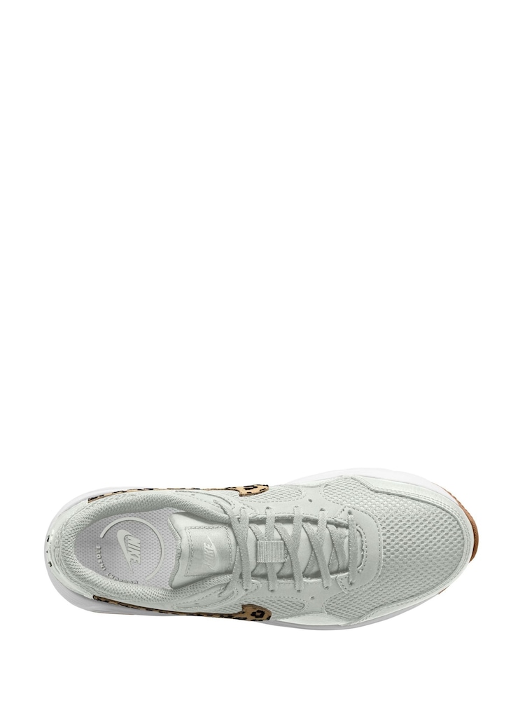 Nike White/Leopard Air Max SC Trainers - Image 6 of 9