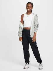 Nike White Sportswear Ribbed Tank Top - Image 5 of 5